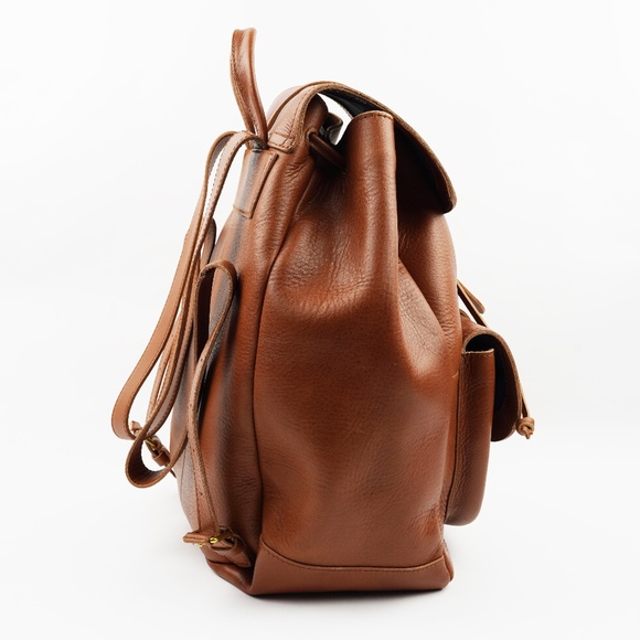 Madewell Bags New Madewell The Transport Rucksack In English Saddle